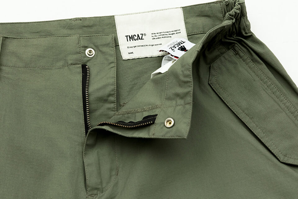 TMCAZ 19 SS Patchwork Cargo Shorts (4)