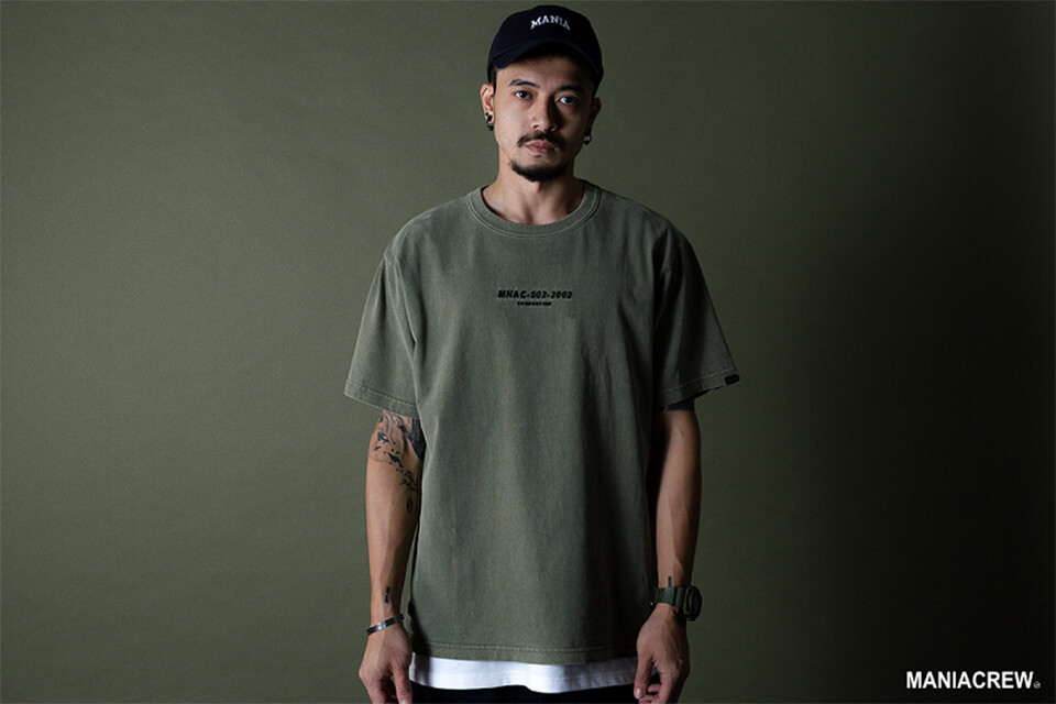 MANIA 19 SS Embroidery Tee (2)