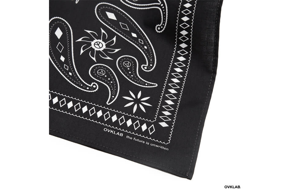 OVKLAB 19 SS Paisley Bandana (2)