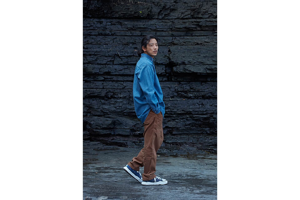 FrizmWORKS 19 FW Oversized Denim Shirt (3)