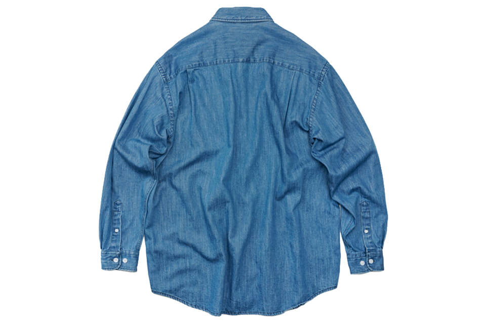 FrizmWORKS 19 FW Oversized Denim Shirt (8)