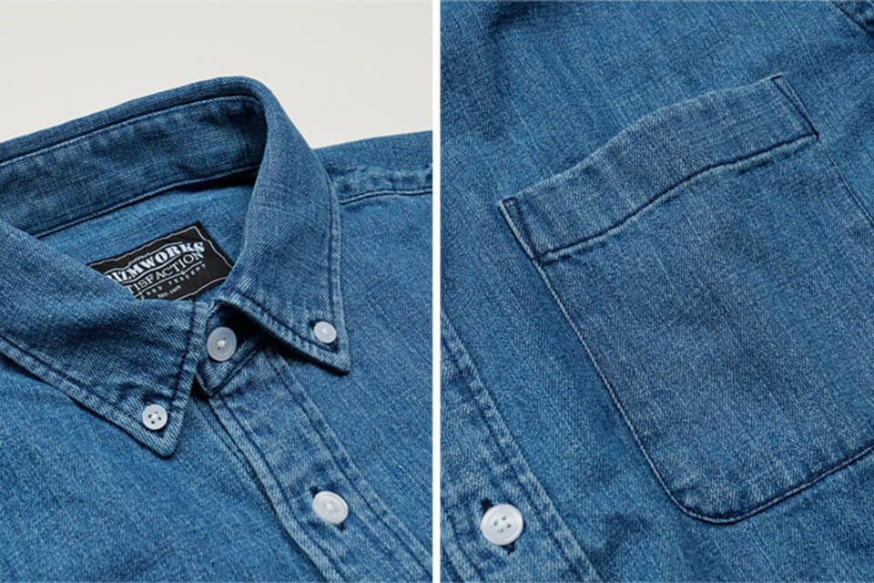FrizmWORKS 19 FW Oversized Denim Shirt (9)