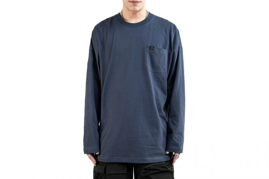 NEXHYPE 19 FW SLF A Good Day LS Pocket Shirt (1)