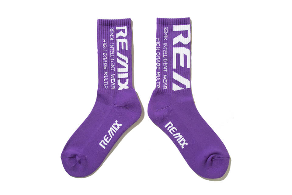 REMIX 19 AW Bleed Crew Socks LTD for RayRay (15)