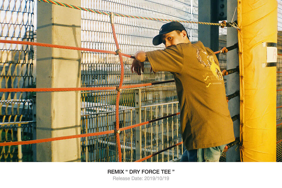 REMIX 19 AW Dry Forace Tee (1)