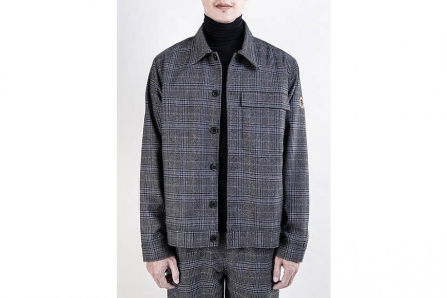 NEXHYPE 19 FW SLF A Good Day Check Jacket (2)