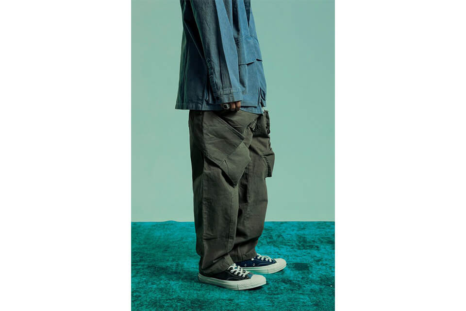 AES 19 AW RD Washed Work Pants (1)