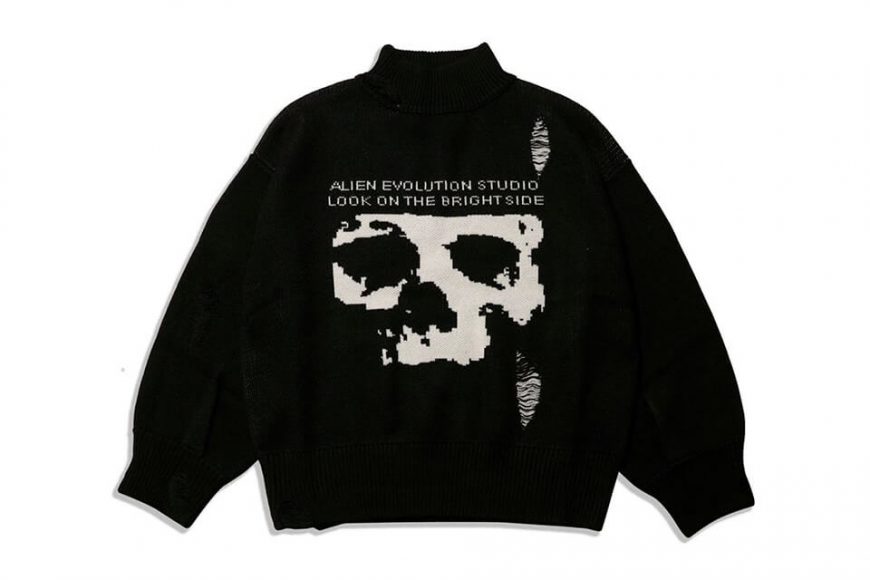 AES 19 AW Skull Oversized Knit Sweater (3)