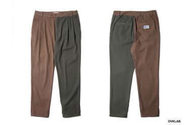 OVKLAB 19 AW Two Tone Tapered Pants (3)