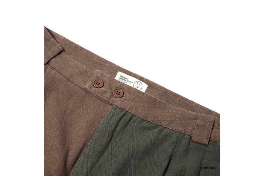 OVKLAB 19 AW Two Tone Tapered Pants (6)