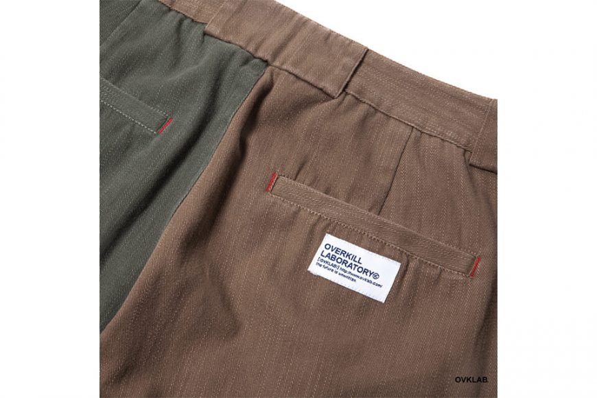 OVKLAB 19 AW Two Tone Tapered Pants (8)