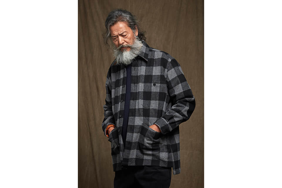 FrizmWORKS 19 FW Heavy Wool Buffalo Shirt JKT (2)