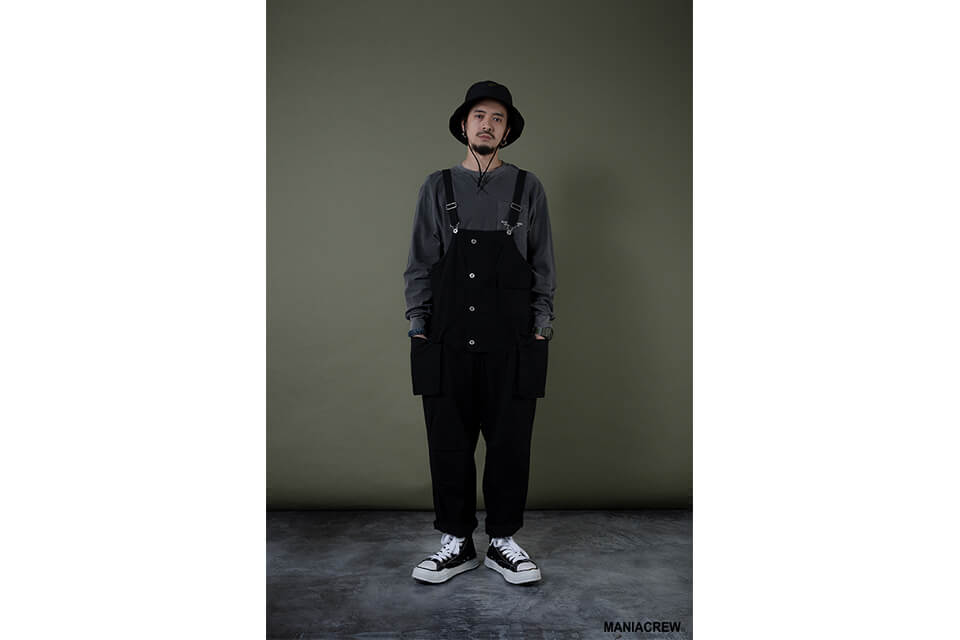 MANIA 19 AW Washed Overalls (1)