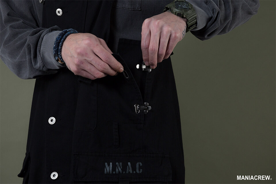MANIA 19 AW Washed Overalls (5)