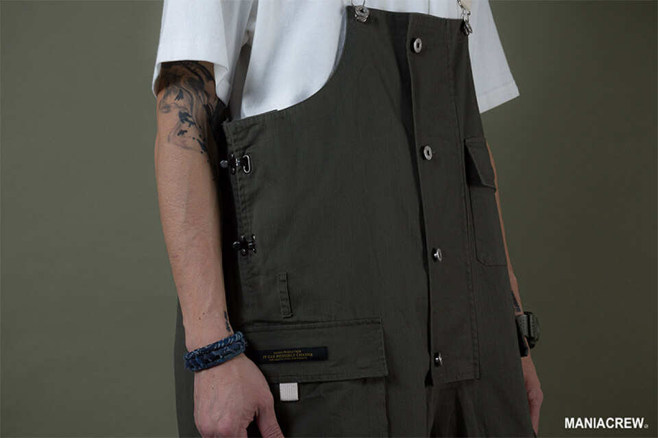 MANIA 19 AW Washed Overalls (9)