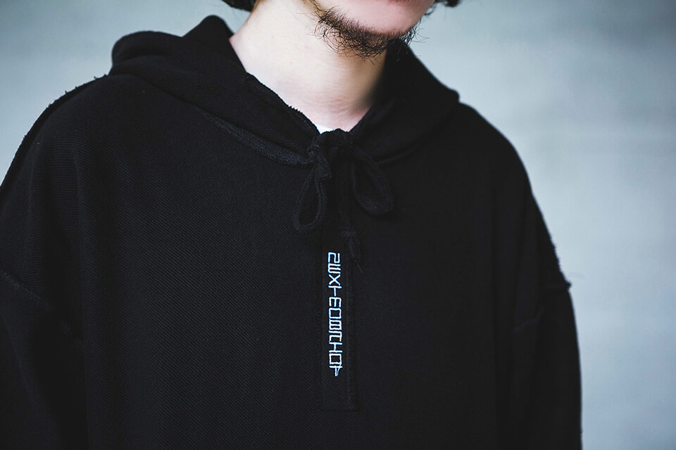 NextMobRiot 19 AW Negative RElogo OV Hoodie (4)