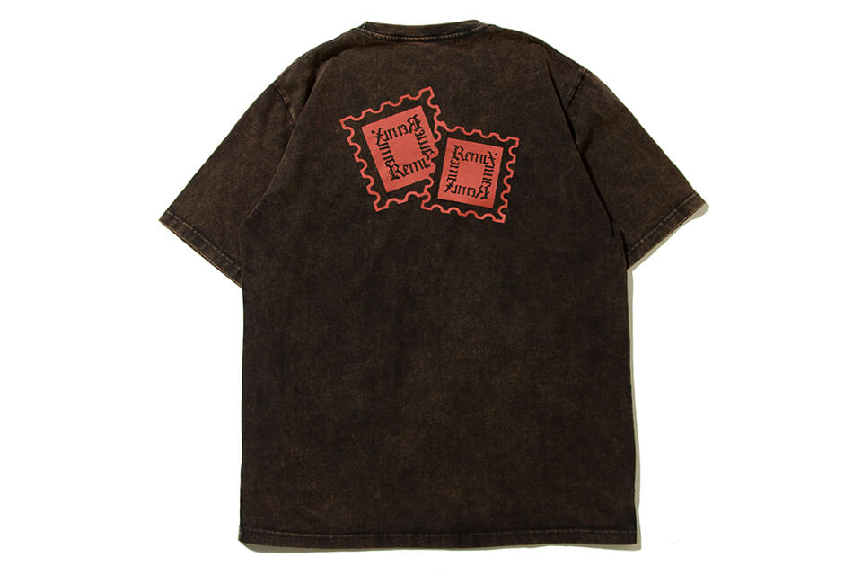 REMIX 19 AW Stamp Bleached Tee (3)