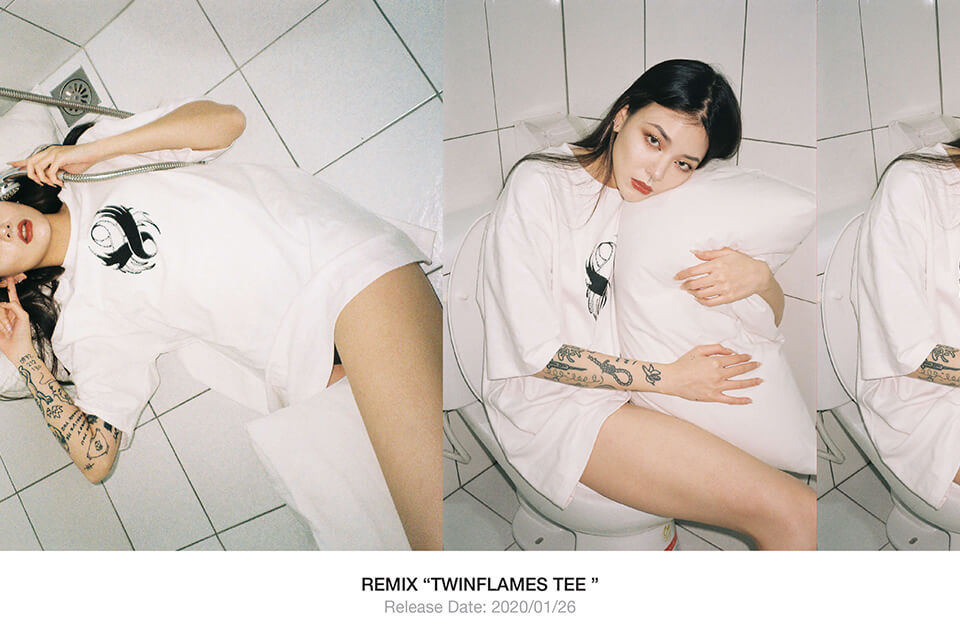 REMIX 19 AW Twin Flames Tee (1)