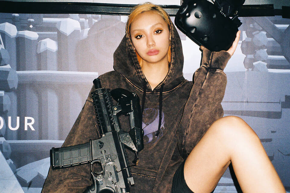 REMIX 19 AW Stamp Bleached Hoody (0)