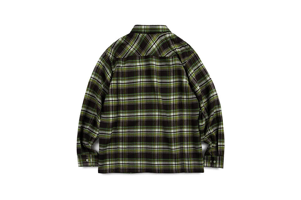 TMCAZ 19 AW Patch-Pocket GRID Shirt (2)
