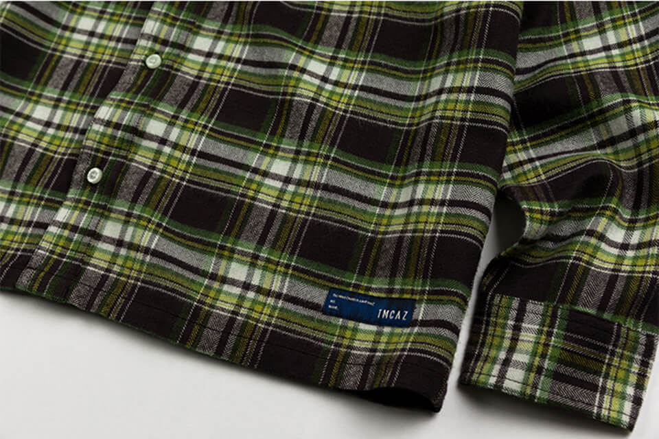 TMCAZ 19 AW Patch-Pocket GRID Shirt (5)