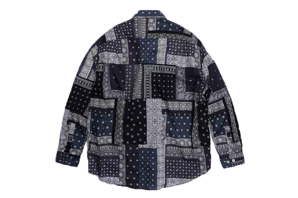 FrizmWORKS 19 FW Bandana Relax Shirt (10)