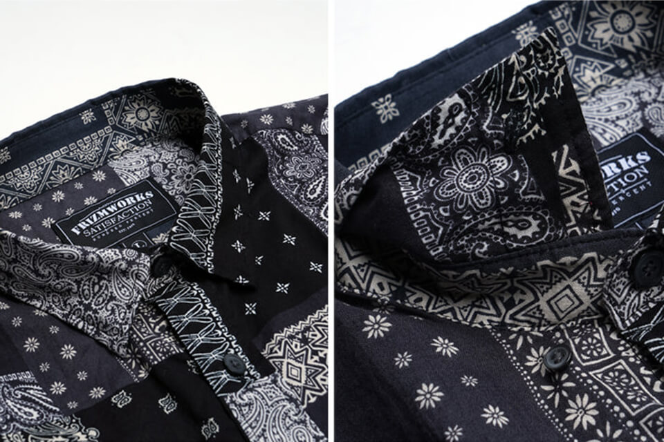 FrizmWORKS 19 FW Bandana Relax Shirt (11)