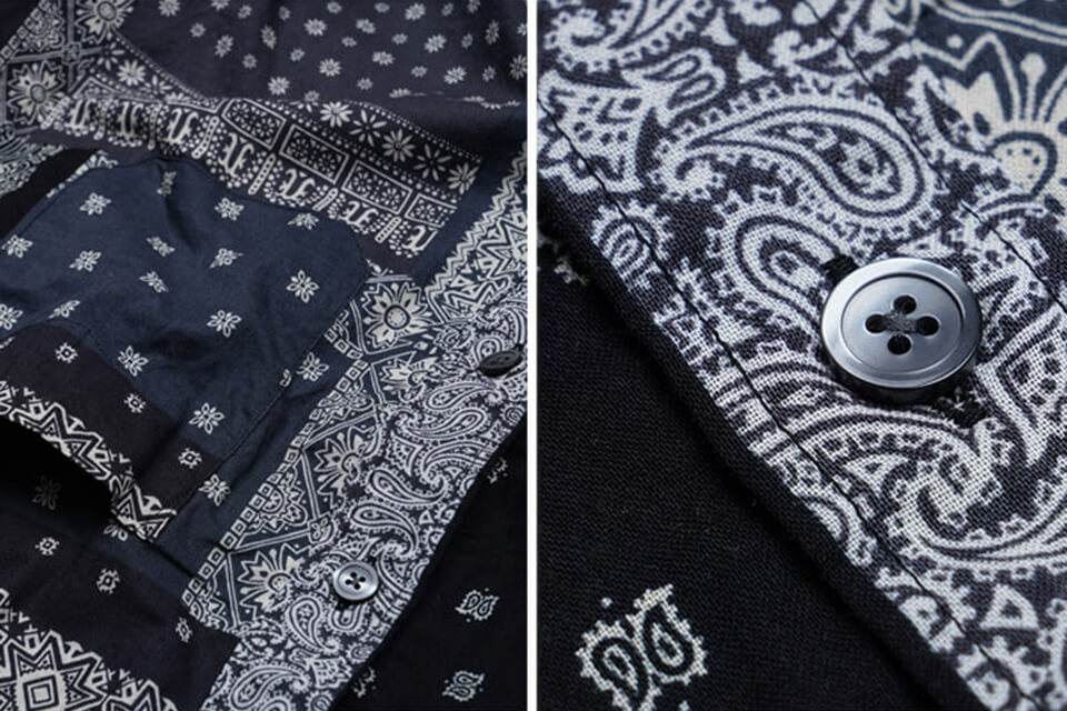FrizmWORKS 19 FW Bandana Relax Shirt (12)