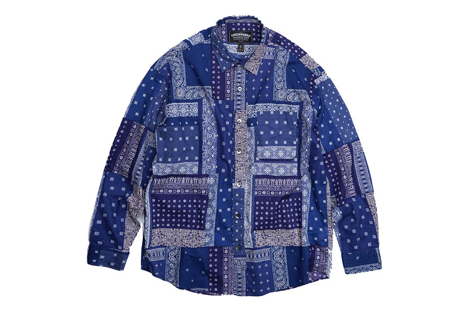 FrizmWORKS 19 FW Bandana Relax Shirt (13)
