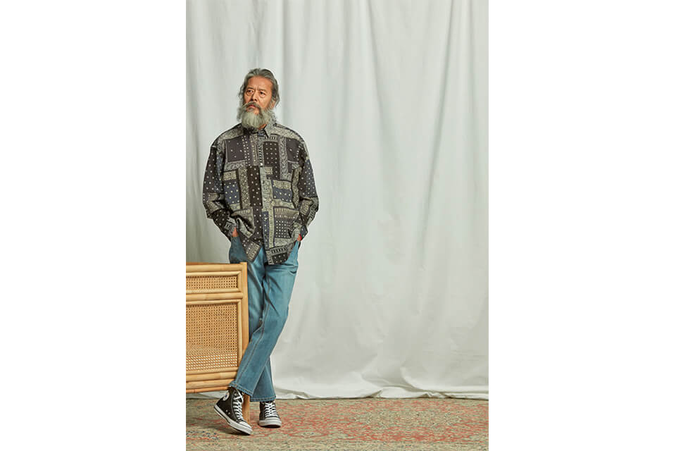 FrizmWORKS 19 FW Bandana Relax Shirt (2)