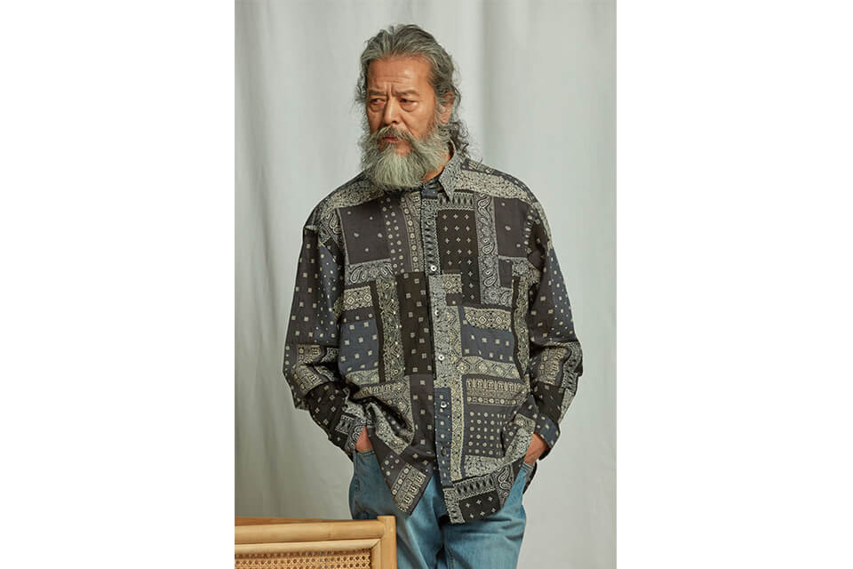 FrizmWORKS 19 FW Bandana Relax Shirt (3)