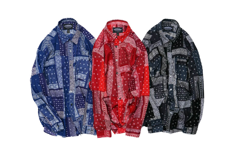 FrizmWORKS 19 FW Bandana Relax Shirt (8)