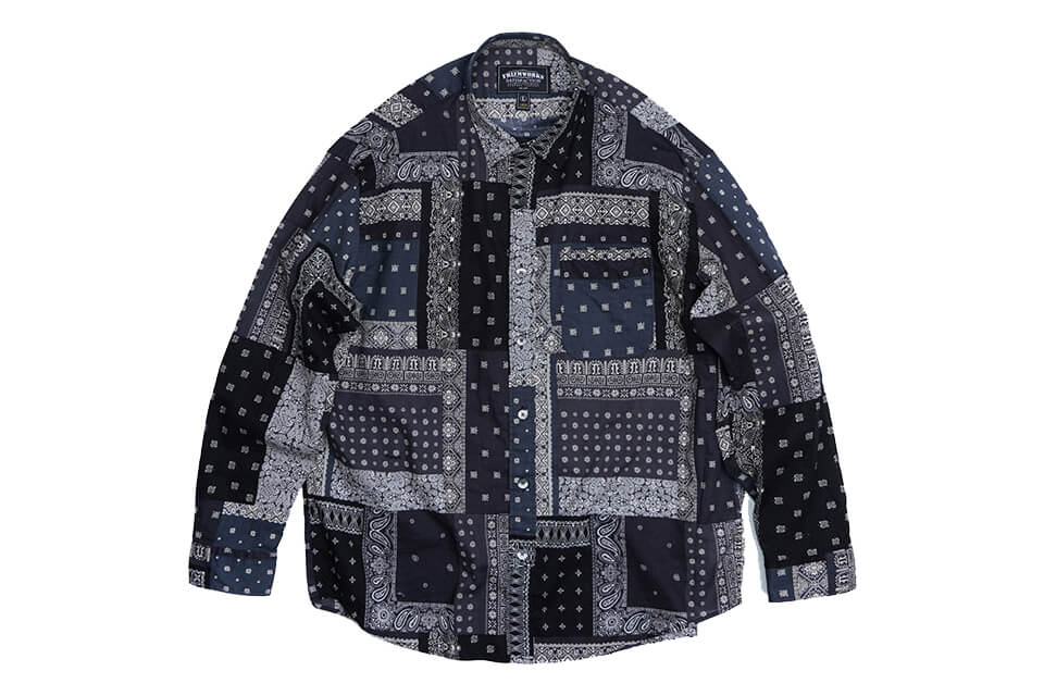 FrizmWORKS 19 FW Bandana Relax Shirt (9)