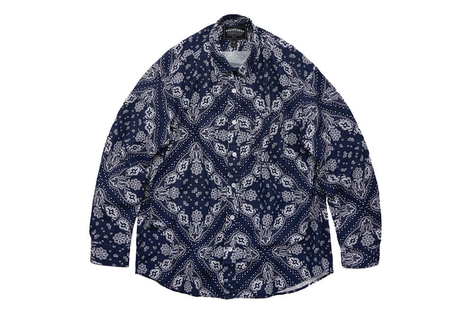 FrizmWORKS 20 SS Dobby Weave Bandana Shirt (11)