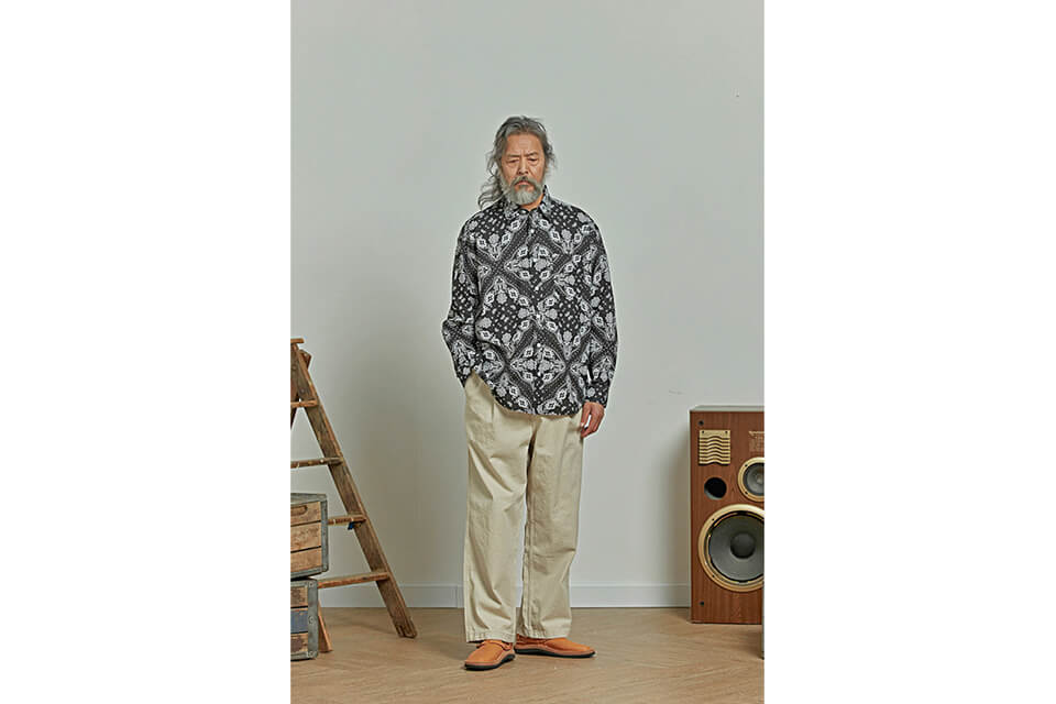 FrizmWORKS 20 SS Dobby Weave Bandana Shirt (2)