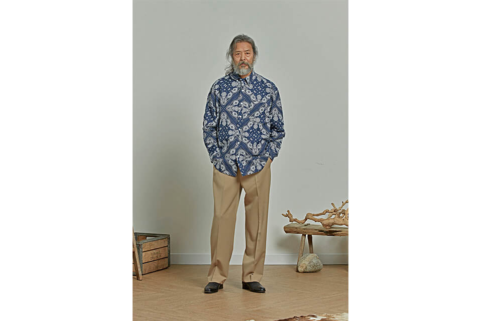 FrizmWORKS 20 SS Dobby Weave Bandana Shirt (4)