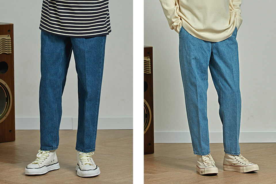 FrizmWORKS 20 SS One Tuck Denim Pants (1)