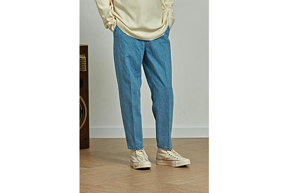 FrizmWORKS 20 SS One Tuck Denim Pants (7)