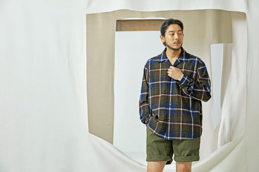 FrizmWORKS 20 SS Checked Open Collar Shirt (3)