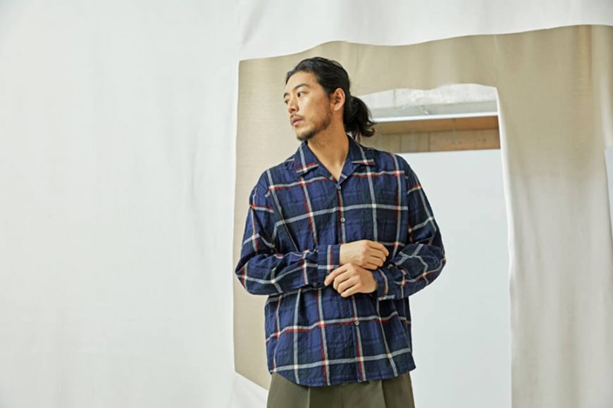 FrizmWORKS 20 SS Checked Open Collar Shirt (6)