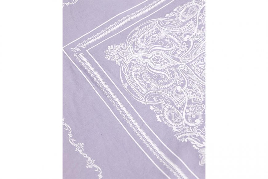 NEXHYPE 20 SS SLF Paisley Pattern Purple Shirt (13)