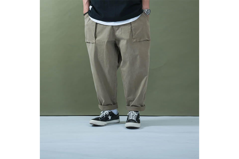 PERSEVERE 20 SS Enzyme Stone Washed Trousers (11)