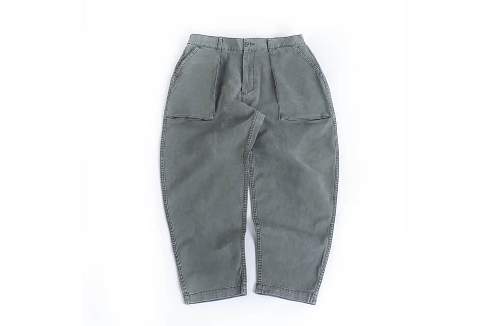 PERSEVERE 20 SS Enzyme Stone Washed Trousers (18)