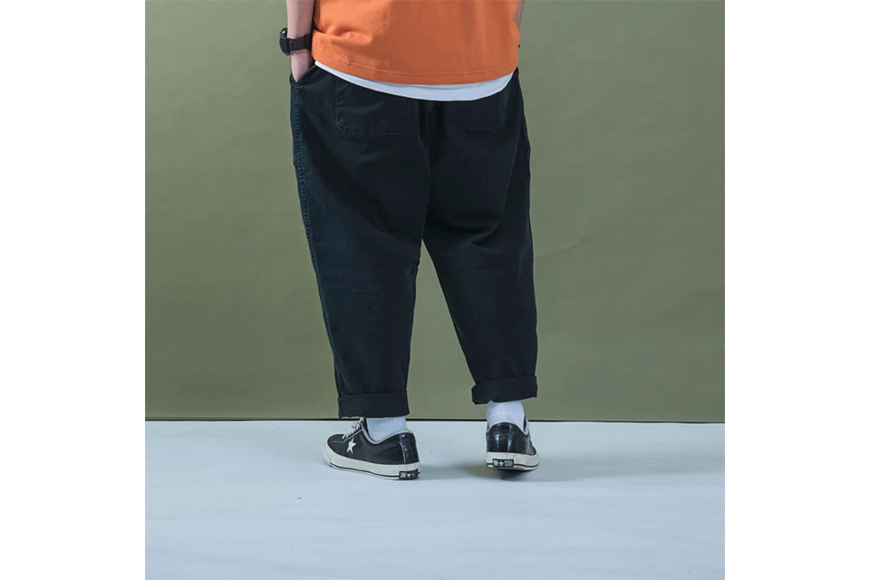 PERSEVERE 20 SS Enzyme Stone Washed Trousers (4)