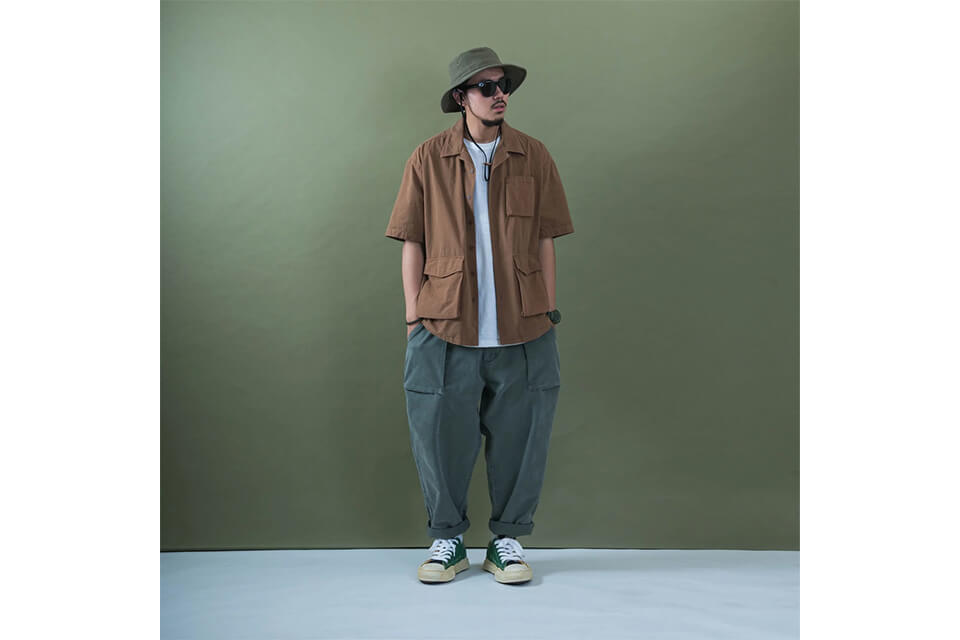 PERSEVERE 20 SS Enzyme Stone Washed Trousers (5)