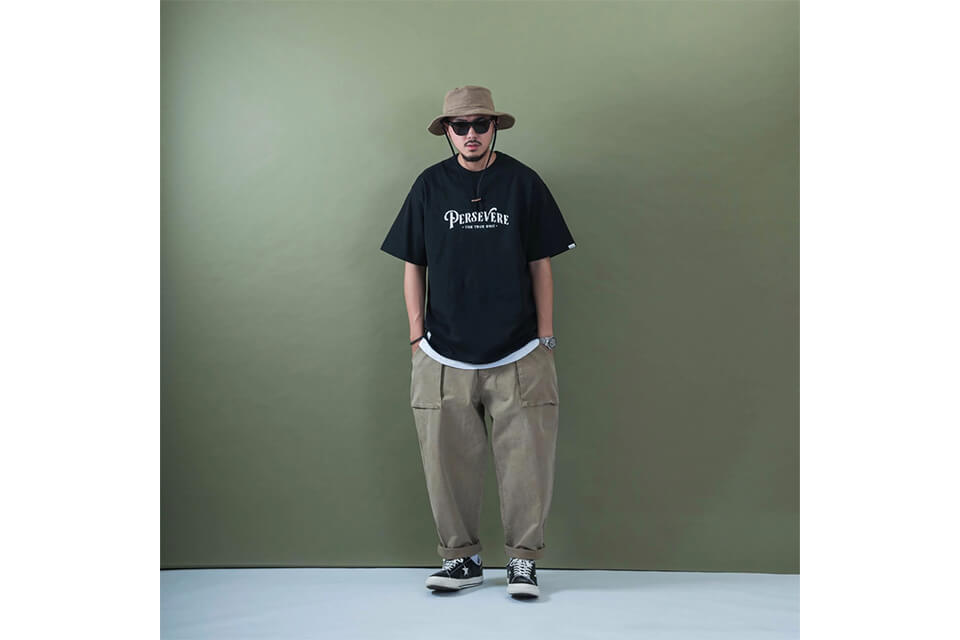PERSEVERE 20 SS Enzyme Stone Washed Trousers (9)