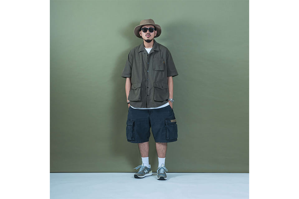 PERSEVERE 20 SS Garment Washed Shirt (1)