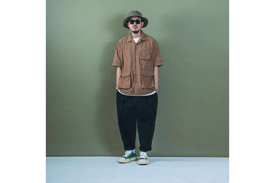 PERSEVERE 20 SS Garment Washed Shirt (5)