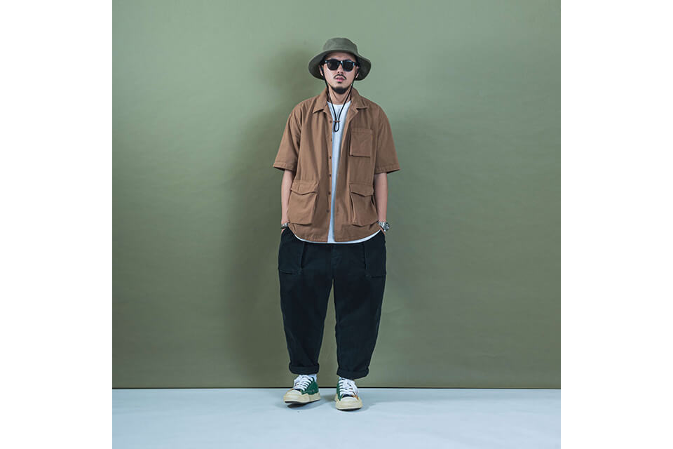 PERSEVERE 20 SS Garment Washed Shirt (6)