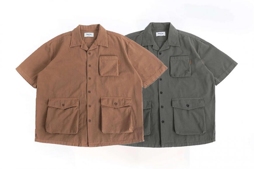 PERSEVERE 20 SS Garment Washed Shirt (9)